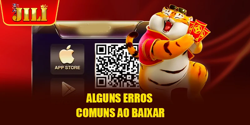 Alguns erros comuns ao baixar Alguns erros comuns ao baixar